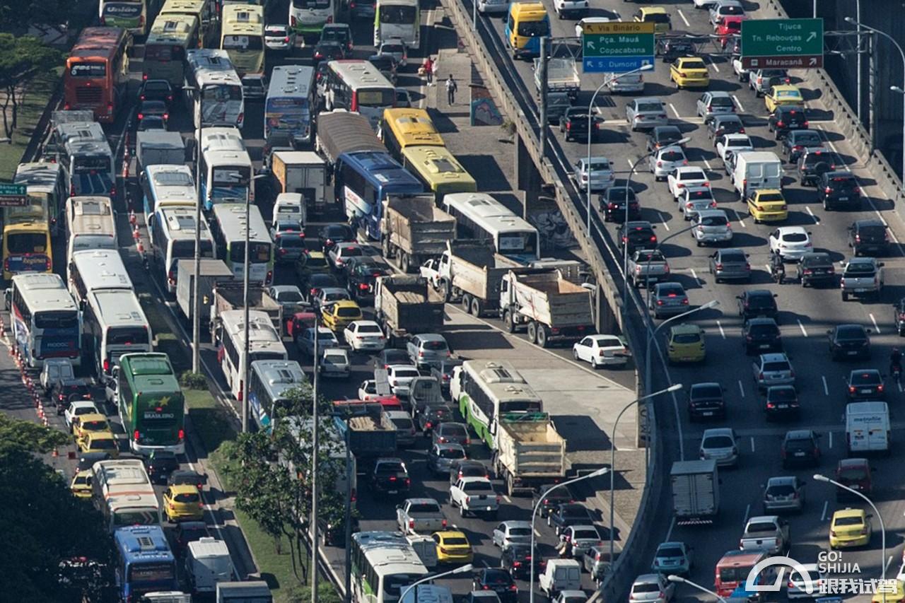 全球最拥堵的10个城市 巴西占三席